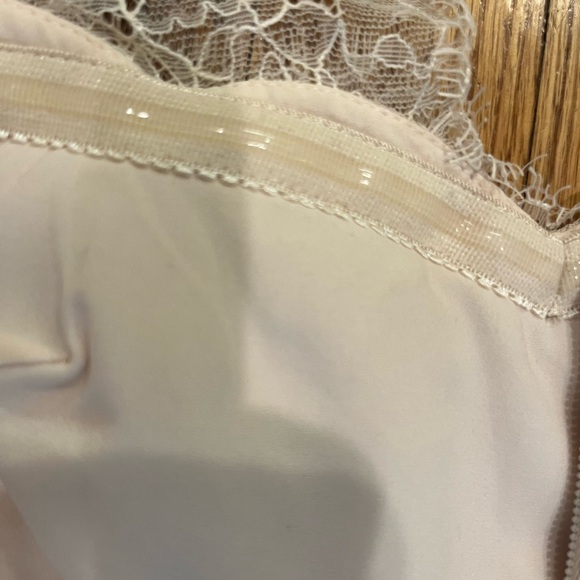 BCBGMaxAzria Vanilla Aglaia Lacy Ivory Cocktail Dress - Picture 10 of 11